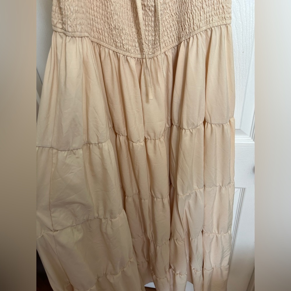 Beige Renaissance Chemise Dress – Size 3X - Picture 8 of 11